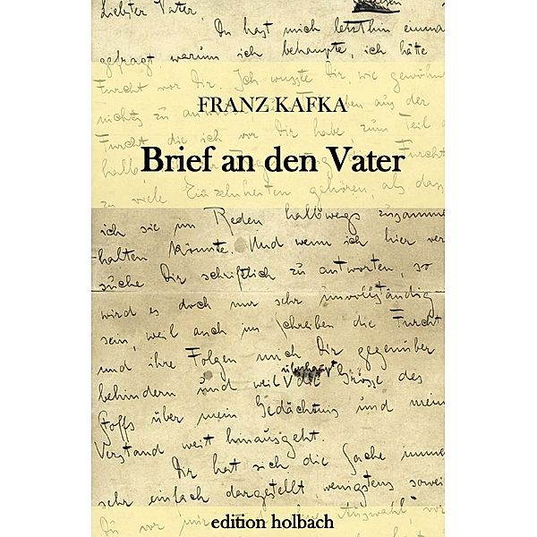 Brief an den Vater, Franz Kafka