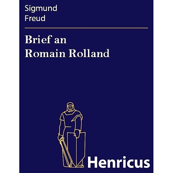 Brief an Romain Rolland, Sigmund Freud