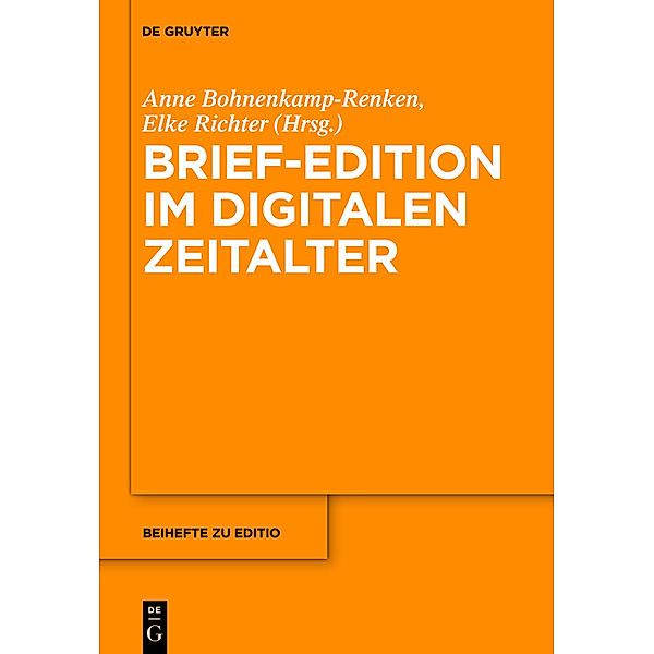 Brief-Edition im digitalen Zeitalter