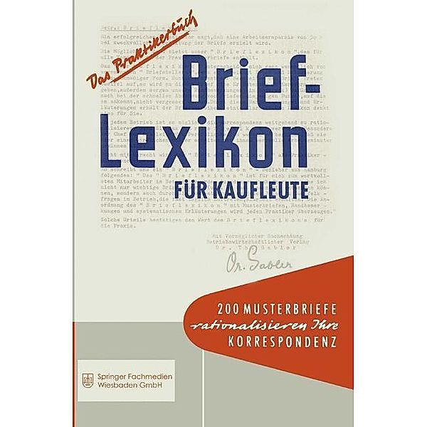 Brief-Lexikon für Kaufleute / Brief-Lexikon-Reihe, Schrifleitung des Wirtschafts-Magazins