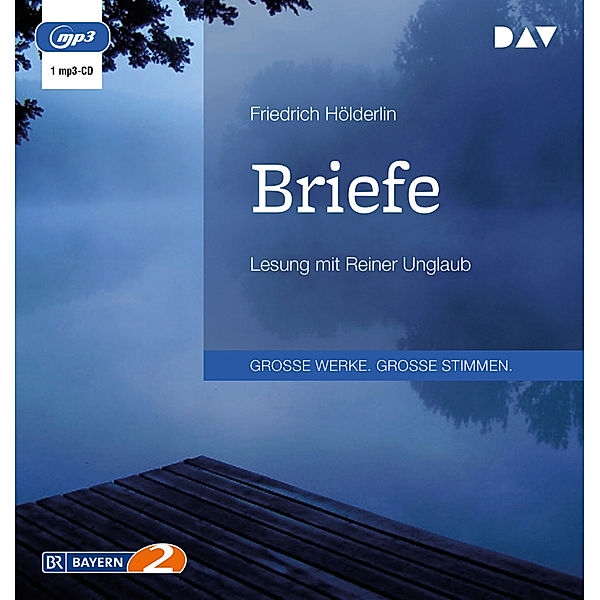 Briefe,1 Audio-CD, 1 MP3, Friedrich Hölderlin