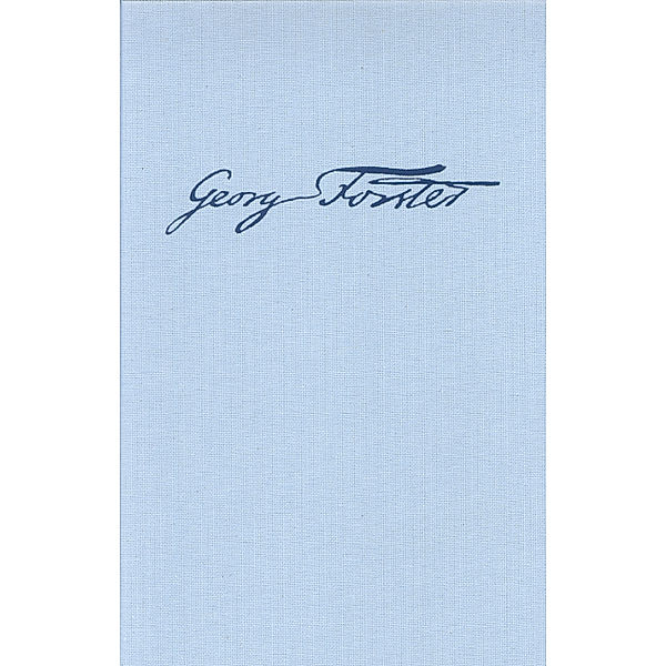 Briefe 1792-1794 und Nachträge, Georg Forster