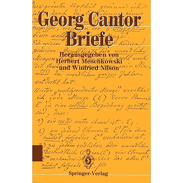 Briefe, Georg Cantor