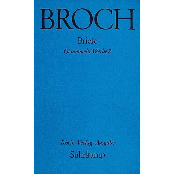Briefe, Hermann Broch