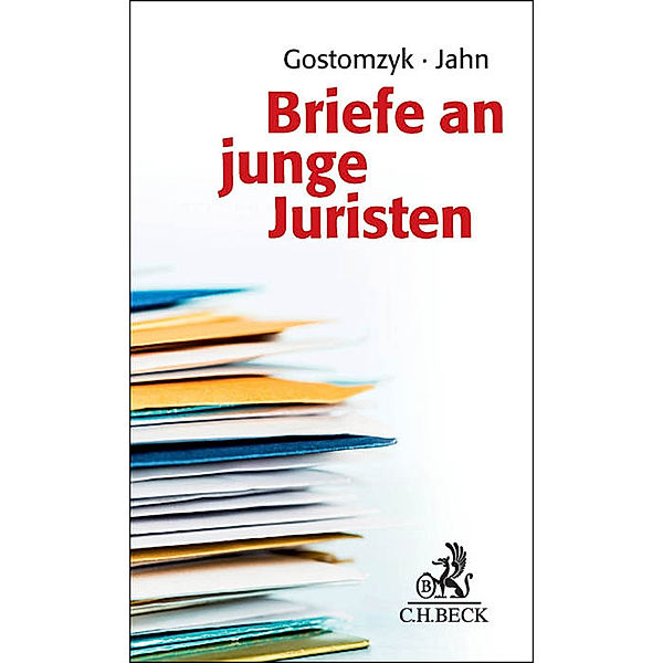 Briefe an junge Juristen, Tobias Gostomzyk, Joachim Jahn
