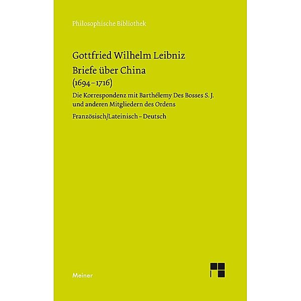 Briefe über China (1694-1716), Gottfried Wilhelm Leibniz