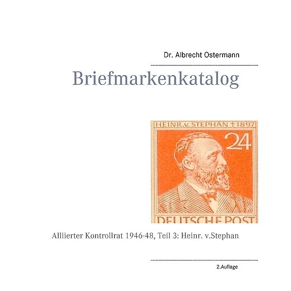 Briefmarkenkatalog, Albrecht Ostermann