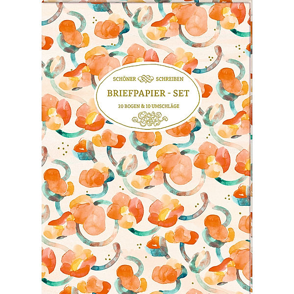 Briefpapier-Set - All about orange
