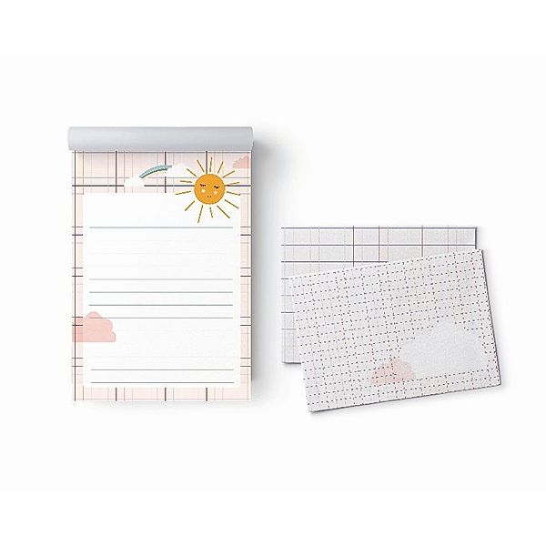 Briefpapier-Set SONNE (A5) 37-teilig in rosa