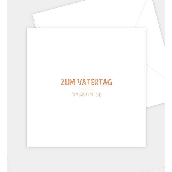 Briefumschlag Bildertafel, Briefumschlag spitz (155 x 155mm)