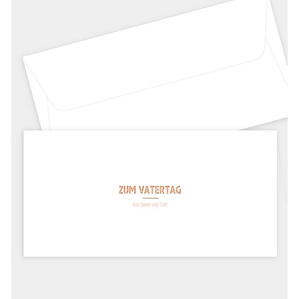 Briefumschlag Bildertafel, DIN lang Briefumschlag gerade (220 x 110mm)