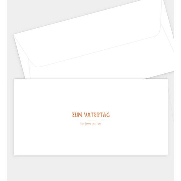 Briefumschlag Bildertafel, DIN lang Briefumschlag gerade (220 x 110mm)