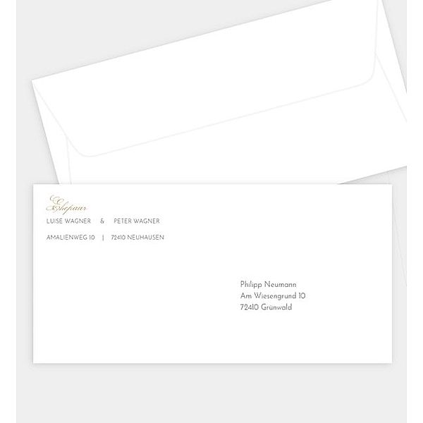 Briefumschlag Delightful Time, DIN lang Briefumschlag gerade (220 x 110mm)