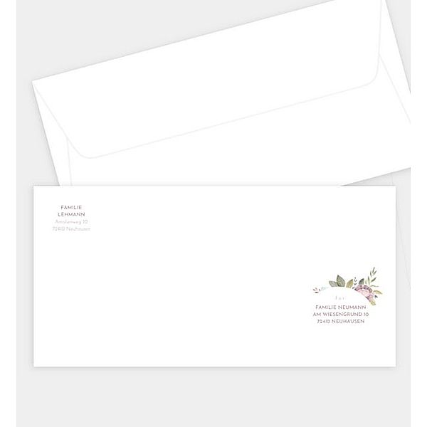 Briefumschlag Im Garten Gottes, DIN lang Briefumschlag gerade (220 x 110mm)