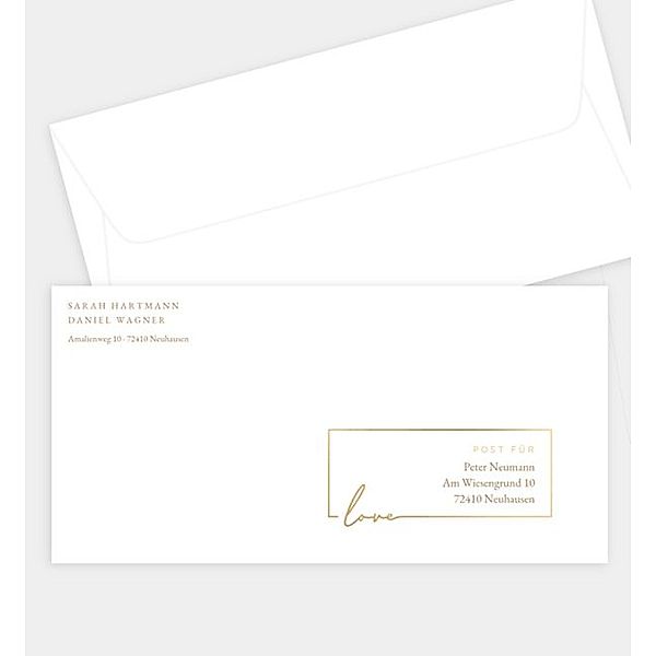 Briefumschlag Promise, DIN lang Briefumschlag gerade (220 x 110mm)