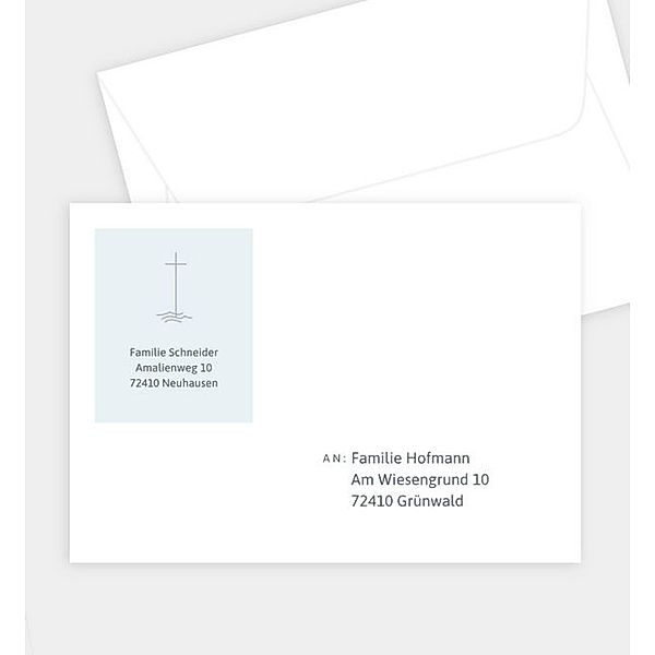 Briefumschlag Sanfte Düne, C6 Briefumschlag gerade (162 x 114mm)