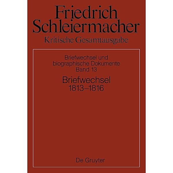 Briefwechsel 1813-1816