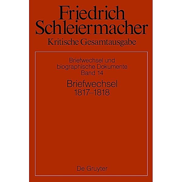 Briefwechsel 1817-1818