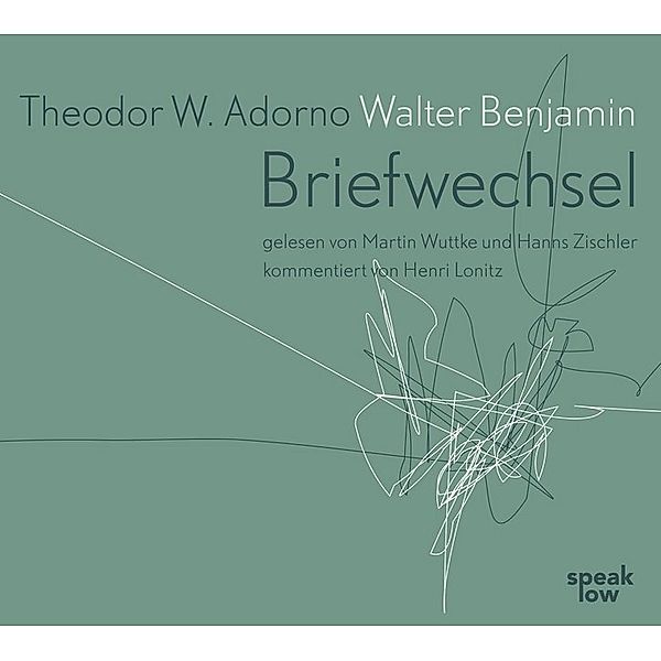 Briefwechsel,3 Audio-CDs, Walter Benjamin, Theodor W. Adorno