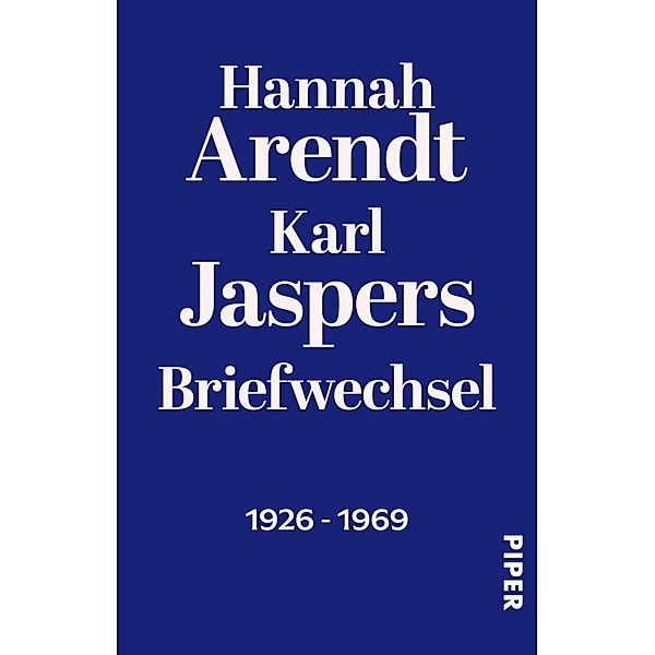 Briefwechsel, Hannah Arendt, Karl Jaspers