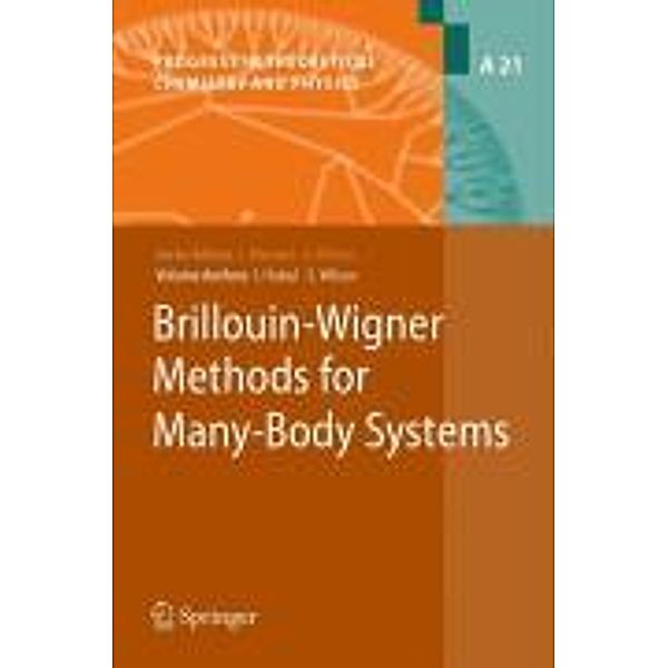 Brillouin-Wigner Methods for Many-Body Systems / Progress in Theoretical Chemistry and Physics Bd.21, Stephen Wilson, Ivan Hubac
