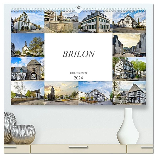 Brilon Impressionen (hochwertiger Premium Wandkalender 2024 DIN A2 quer), Kunstdruck in Hochglanz, Dirk Meutzner