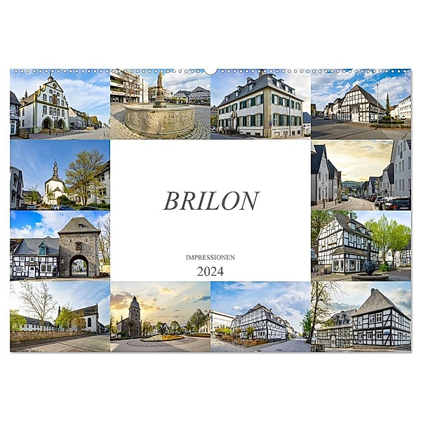 Brilon Impressionen (Wandkalender 2024 DIN A2 quer), CALVENDO Monatskalender, Dirk Meutzner