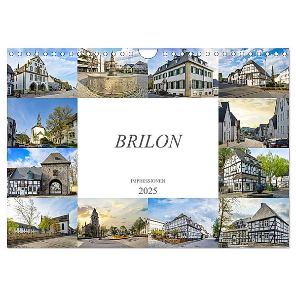 Brilon Impressionen (Wandkalender 2025 DIN A4 quer), CALVENDO Monatskalender, Calvendo, Dirk Meutzner