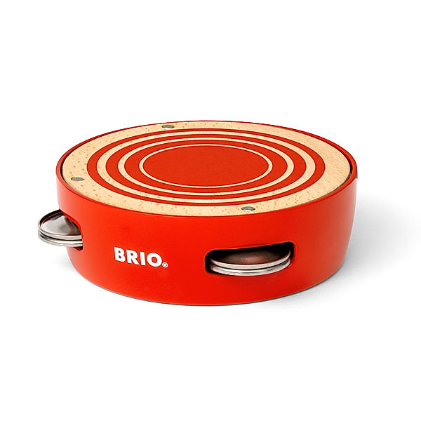 Brio BRIO 30263 Schellentrommel - Spielerisch ein Gefühl für Rhythmus bekommen - Musikinstrument für Kinder ab 18 Monaten, BRIO 30263 Schellentrommel - Spielerisch ein Gefühl für Rhythmus bekommen - Musikinstrument für Kinder ab 18 Monaten
