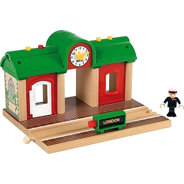 BRIO 63357800 Sprechender Bahnhof