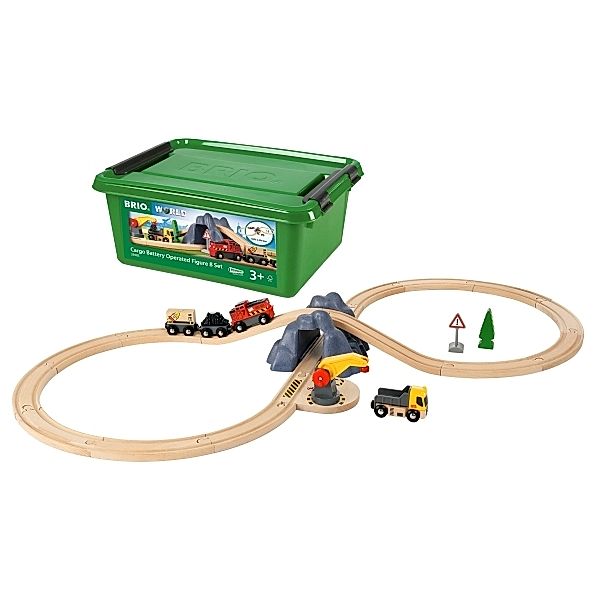 Ravensburger Verlag BRIO 63398300 Bahn Acht Tunnel Set m. Batterielok