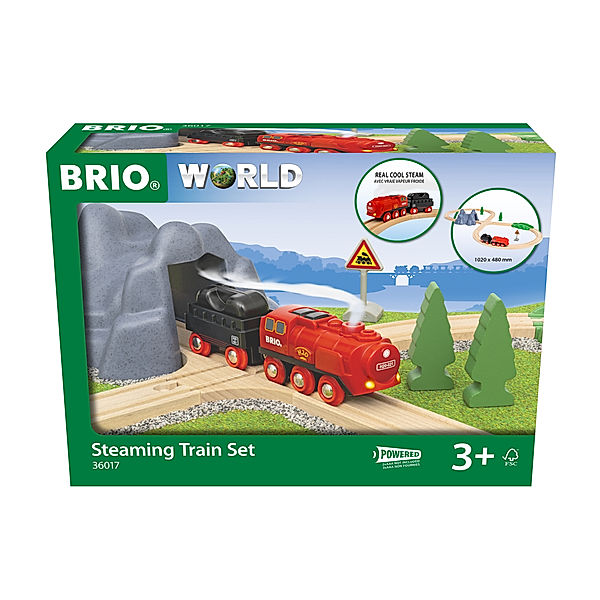 Brio BRIO Batterie-Dampflok Set