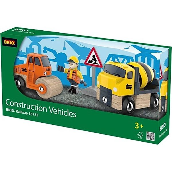 Brio BRIO Baufahrzeuge-Set