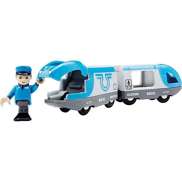 Brio BRIO Blauer Reisezug (Batteriebetrieb) 3-teilig