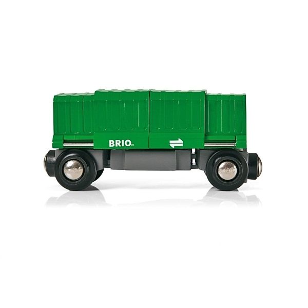 Brio BRIO Güterwaggon mit Ladung 2-teilig