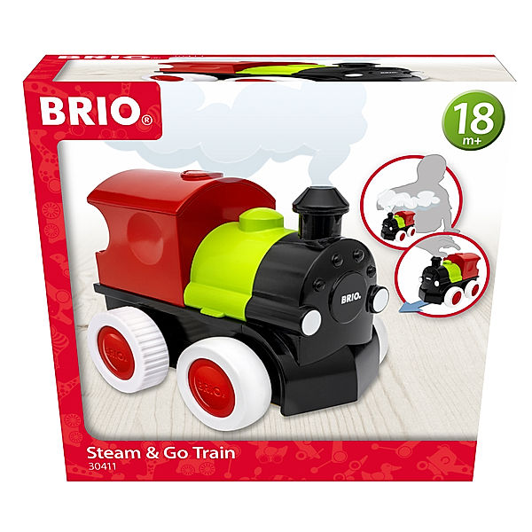 Ravensburger Verlag, Brio BRIO Push & Go Zug mit Dampf