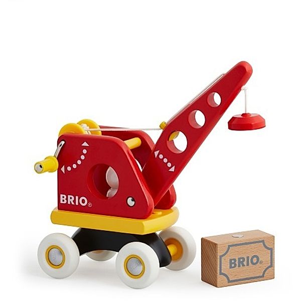Brio BRIO Roter Kran mit Ladung