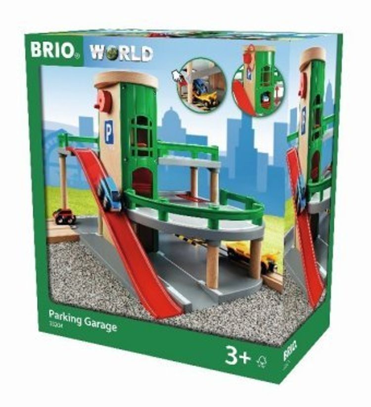 BRIO World 33204 Parkhaus, Straßen & Schienen - Eisenbahnzubehör für die  BRIO Holzeisenbahn - Empfohlen für Kinder ab 3 | Weltbild.at