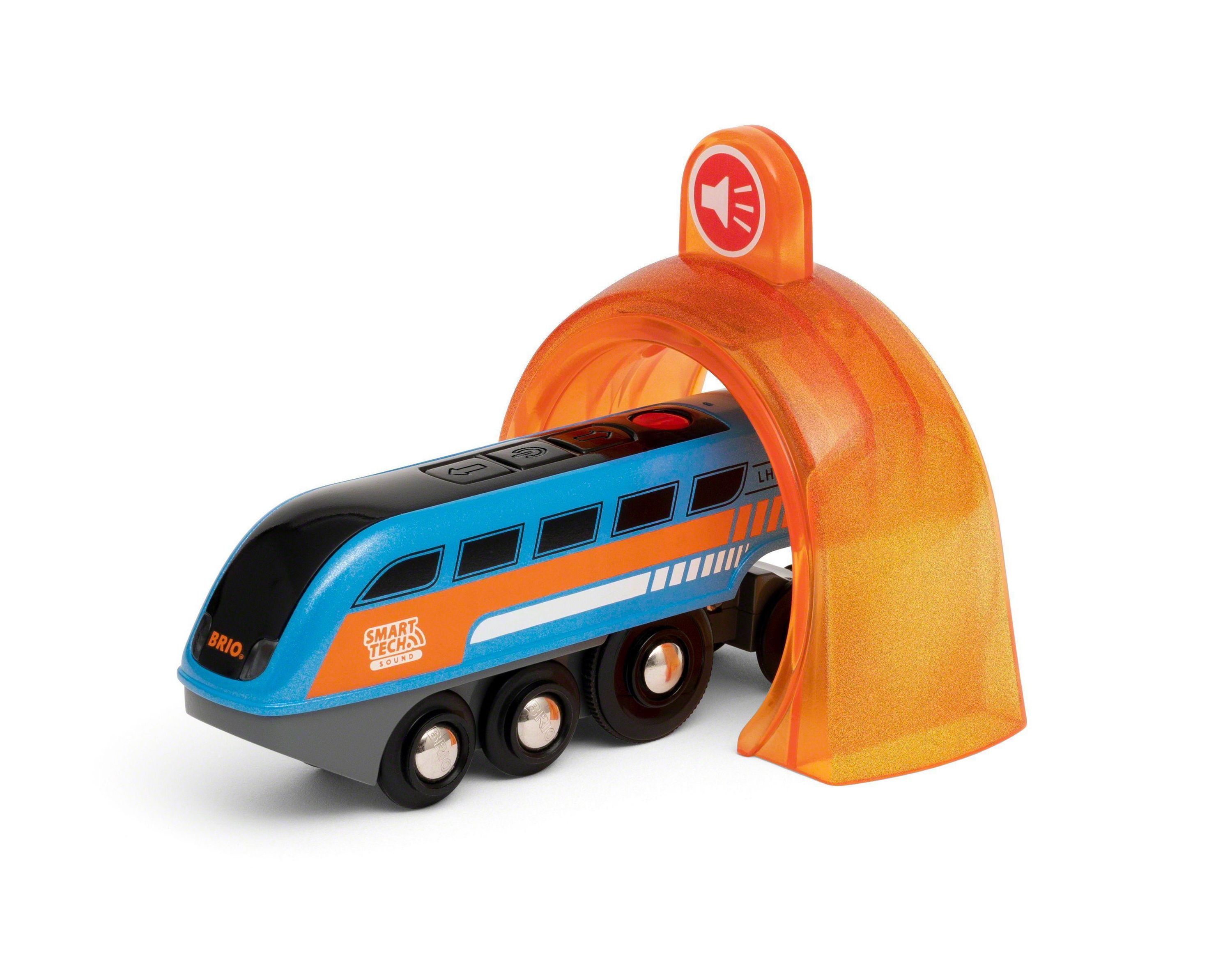 BRIO World 33971 Smart Tech Sound Lok mit Aufnahmefunktion - Elektrischer  Zug mit Tunnel - Interaktives Spielzeug empfoh | Weltbild.de