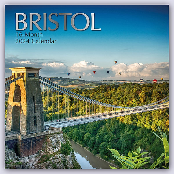 Bristol 2024 - 16-Monatskalender, The Gifted Stationery Co. Ltd