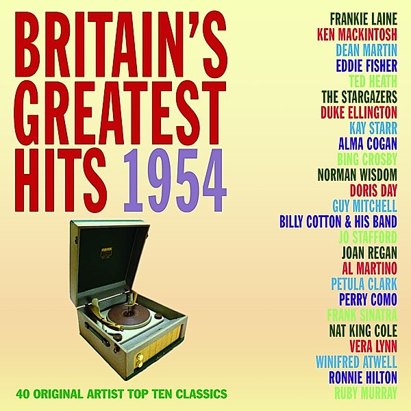 Britains Greatest Hits 54, Diverse Interpreten