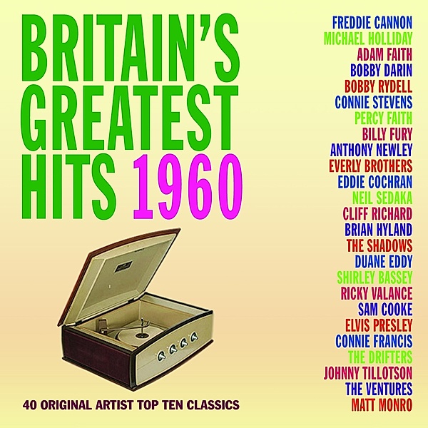 Britains Greatest Hits 60, Diverse Interpreten