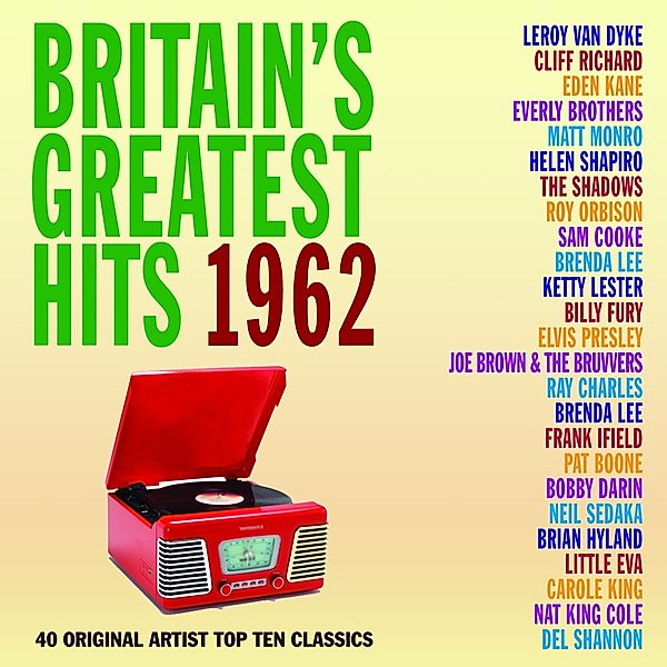 Britains Greatest Hits 62, Diverse Interpreten