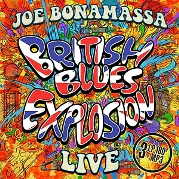British Blues Explosion Live (Black 180gr 3LP + mp3) (Vinyl), Joe Bonamassa