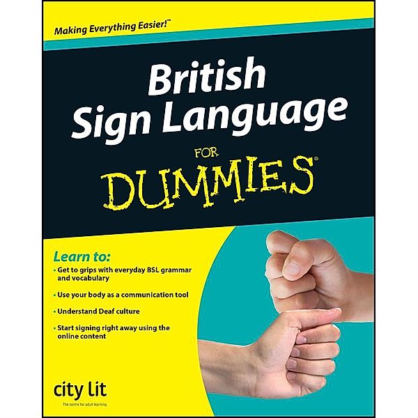 British Sign Language For Dummies, City Lit