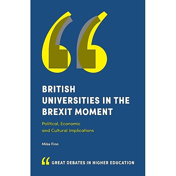 British Universities in the Brexit Moment, Mike Finn