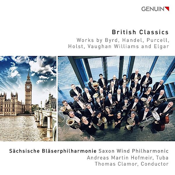 Britsh Classics, Hofmeir, Clamor, Sächsische Bläserphilharmonie