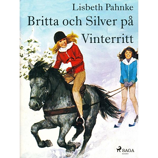 Britta och Silver på vinterritt, Lisbeth Pahnke