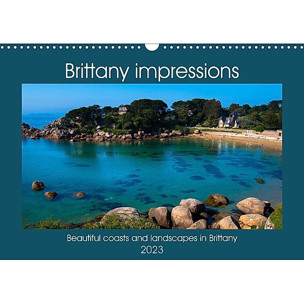 Brittany impressions (Wall Calendar 2023 DIN A3 Landscape), Tanja Voigt
