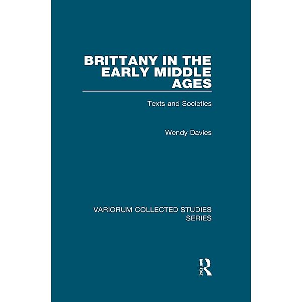 Brittany in the Early Middle Ages, Wendy Davies